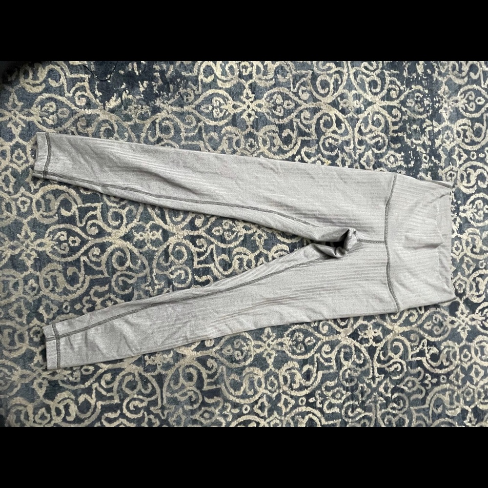 Lululemon WunderUnder Hi-Rise Size 6 Herringbone
